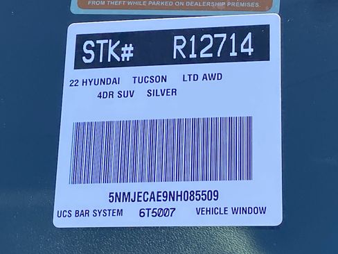 Used 2022 Hyundai Tucson Limited w/ Cargo Package image 32