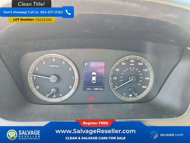 Used 2015 Hyundai Sonata SE w/ Option Group 09 FWD image 12