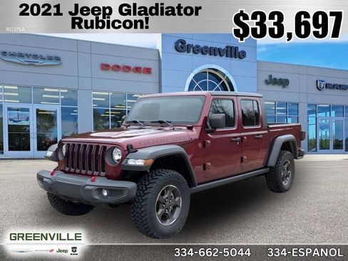 Used 2021 Jeep Gladiator Rubicon image 1