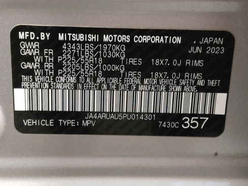 Used 2023 Mitsubishi Outlander Sport SE AWD/4WD image 33
