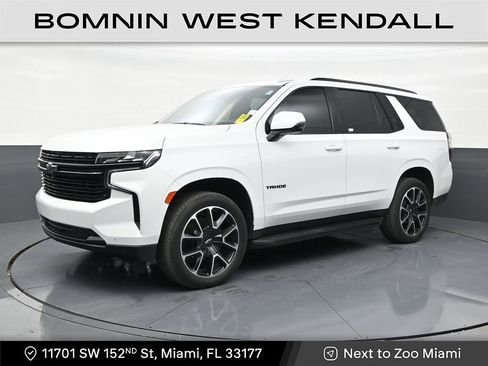Used 2023 Chevrolet Tahoe RST w/ Luxury Package RWD image 1