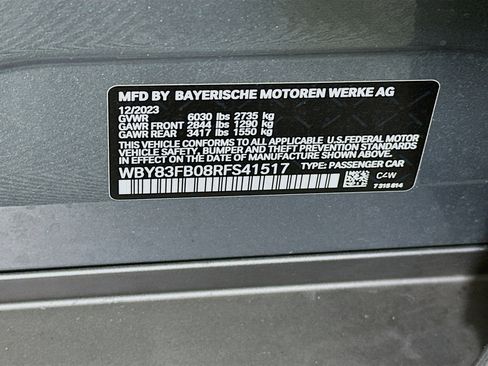 Used 2024 BMW i4 xDrive40i w/ Premium Package AWD/4WD image 12