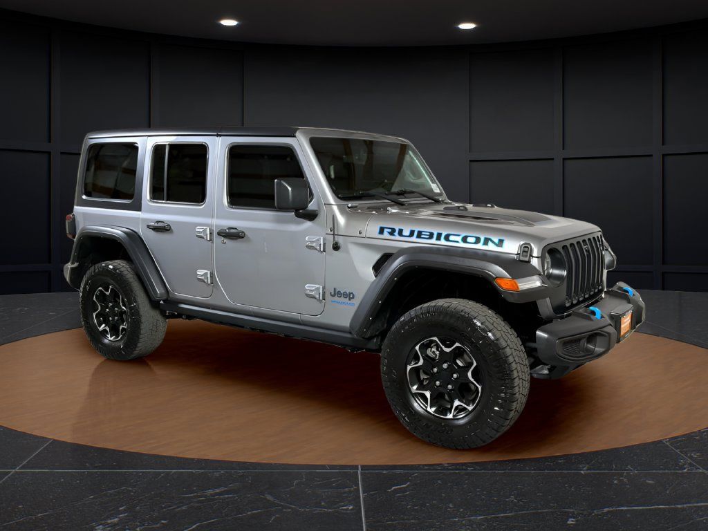 Certified 2021 Jeep Wrangler Unlimited Rubicon 4xe w/ Cold Weather Group AWD/4WD image 7