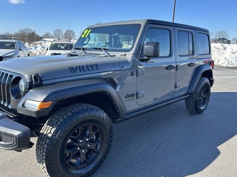 Used 2021 Jeep Wrangler Unlimited Sport image 3