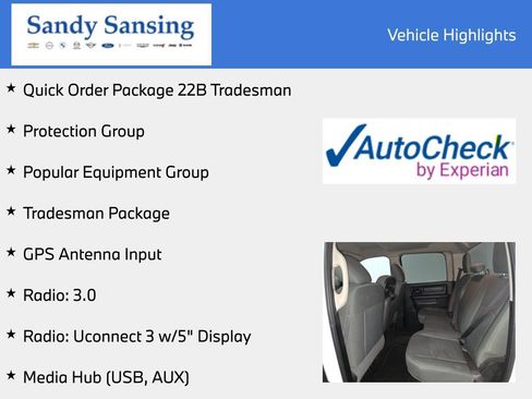 Used 2018 RAM 1500 Tradesman w/ Popular Equipment Group AWD/4WD image 7