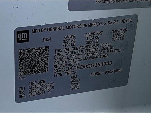 Used 2025 Chevrolet Silverado 1500 LT Trail Boss w/ LT Trail Boss Premium Package AWD/4WD image 20