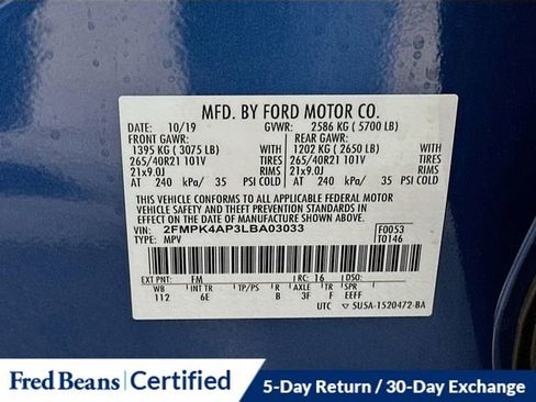 Used 2020 Ford Edge ST w/ Equipment Group 401A image 36