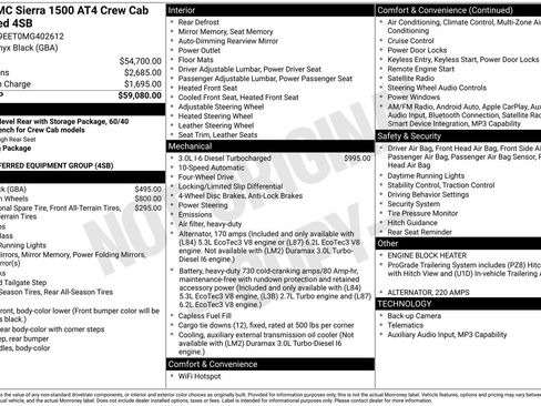 Used 2021 GMC Sierra 1500 AT4 image 4