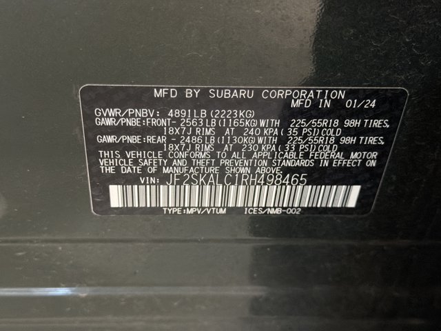 Used 2024 Subaru Forester Limited AWD/4WD image 11