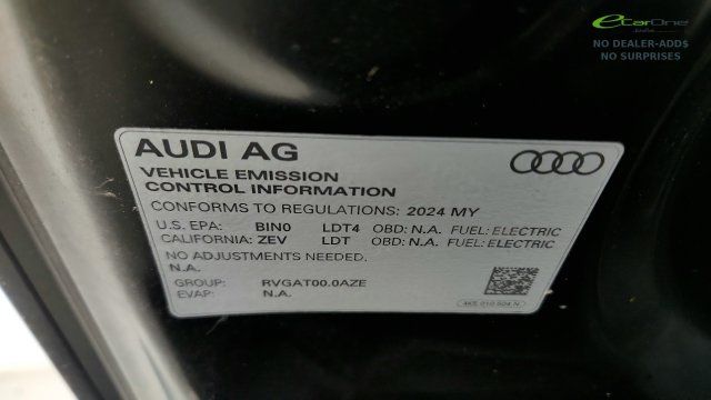 Used 2024 Audi Q8 e-tron Prestige w/ Prestige Package AWD/4WD image 82