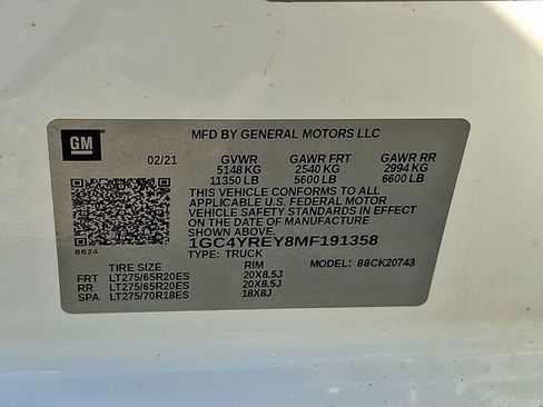 Used 2021 Chevrolet Silverado 2500 High Country w/ Z71 Off-Road Package image 30