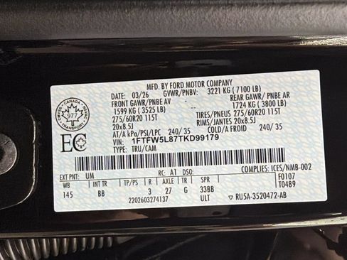 Used 2026 Ford F150 Lariat AWD/4WD image 42