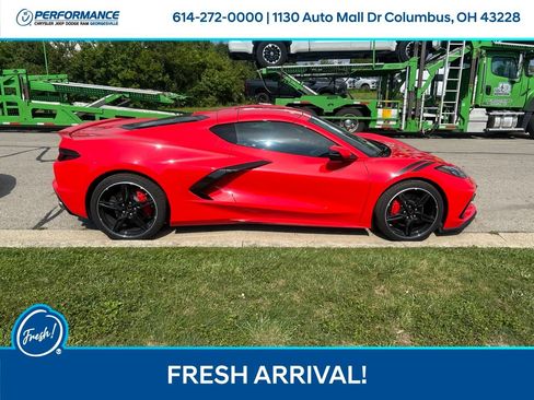 Used 2023 Chevrolet Corvette Stingray Premium Cpe w/ Chrome Exterior Badge Package RWD image 3