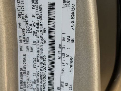 Used 2018 Ford Escape SE image 29