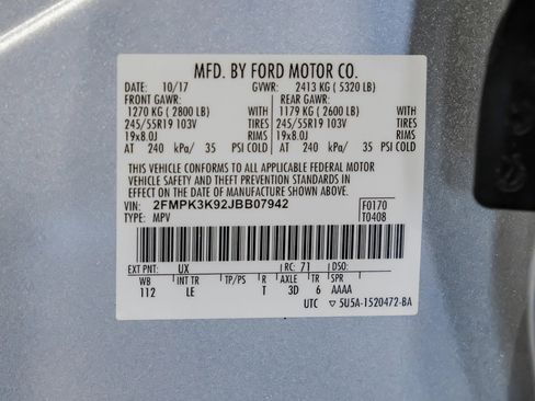 Used 2018 Ford Edge Titanium w/ Technology Package image 68