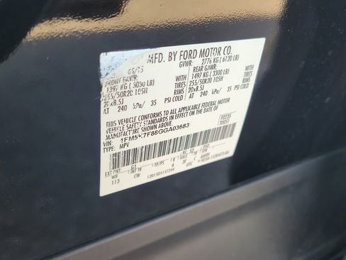 Used 2016 Ford Explorer Limited w/ Equipment Group 301A image 36