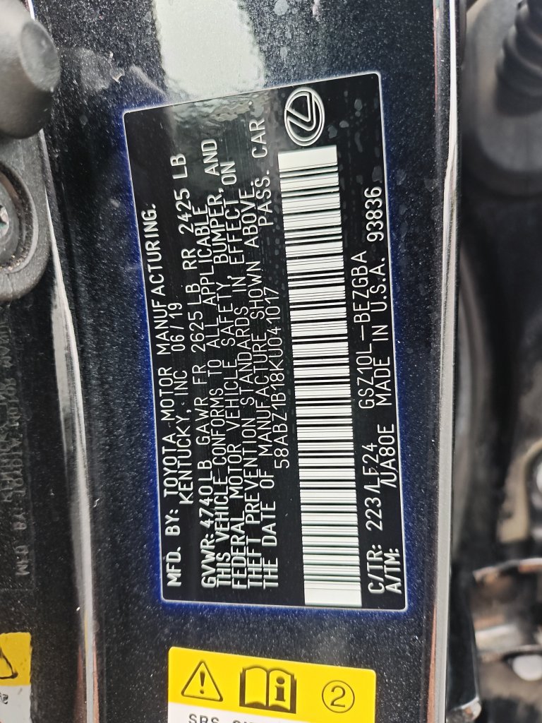 Used 2019 Lexus ES 350 F Sport FWD image 25