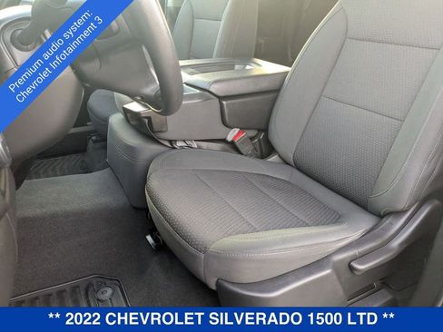 Certified 2022 Chevrolet Silverado 1500 Custom w/ LPO, Blackout Package image 16