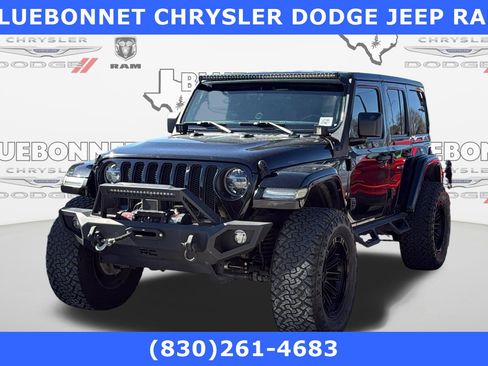 Certified 2020 Jeep Wrangler Unlimited Sahara w/ LED Lighting Group image 1