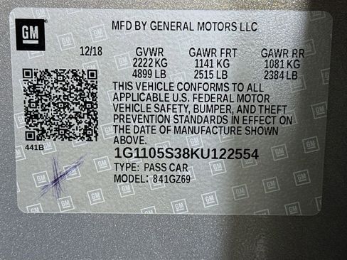 Used 2019 Chevrolet Impala Premier w/ Premier Confidence Package image 33