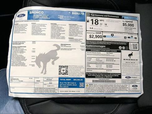 New 2025 Ford Bronco Badlands w/ Sasquatch Package image 14