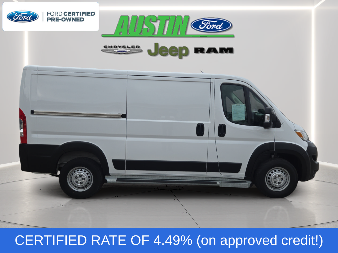 Used 2025 RAM ProMaster 2500 w/ U-Haul Equipment Group FWD image 6
