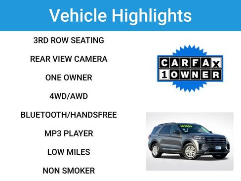 Used 2025 Ford Explorer Active image 2