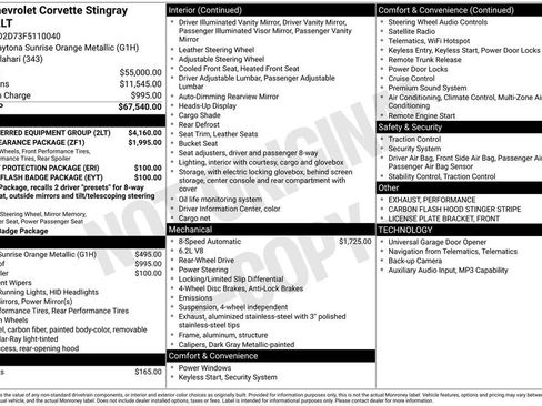 Used 2015 Chevrolet Corvette Stingray Coupe w/ 2LT Preferred Equipment Group image 40