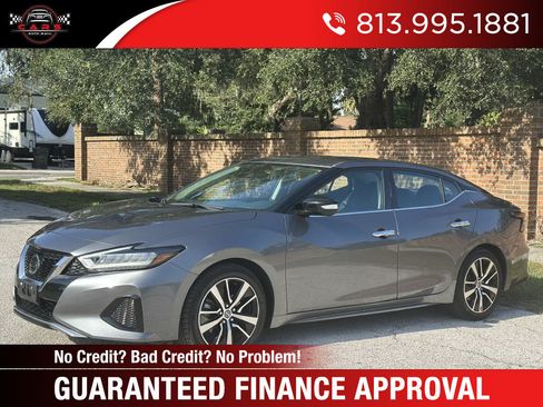 Used 2021 Nissan Maxima 3.5 SV w/ Floor Mat Group FWD image 1