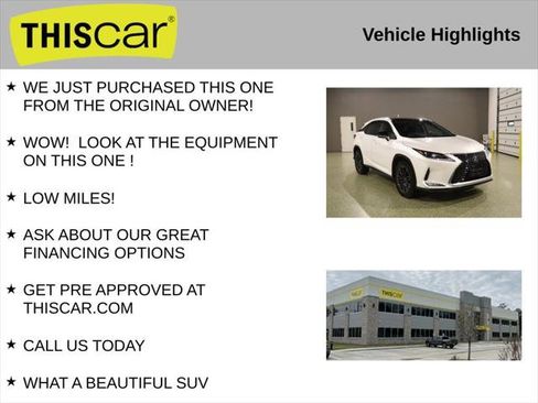 Used 2022 Lexus RX 350 FWD w/ Special Edition image 10