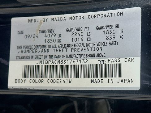 Used 2025 MAZDA MAZDA3 s FWD image 12