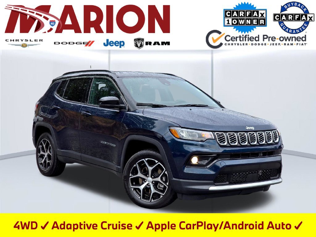 Used 2024 Jeep Compass Limited AWD/4WD 360° Tour