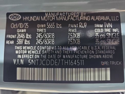 New 2026 Hyundai Santa Cruz SEL AWD/4WD image 34