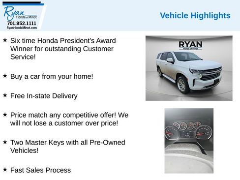 Used 2021 Chevrolet Tahoe LT image 5