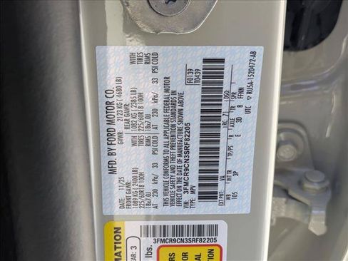 Used 2025 Ford Bronco Sport Outer Banks AWD/4WD image 24