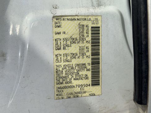 Used 2014 Nissan Frontier SV w/ SV Value Truck Package image 35