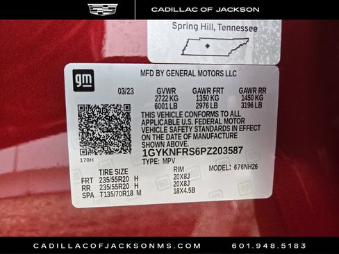 Used 2023 Cadillac XT5 Premium Luxury w/ Platinum Package AWD/4WD image 31