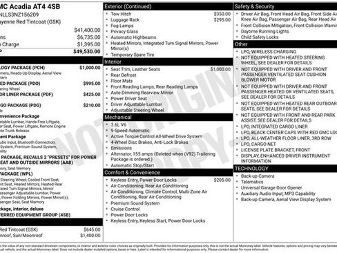 Used 2022 GMC Acadia AT4 w/ Technology Package AWD/4WD image 8