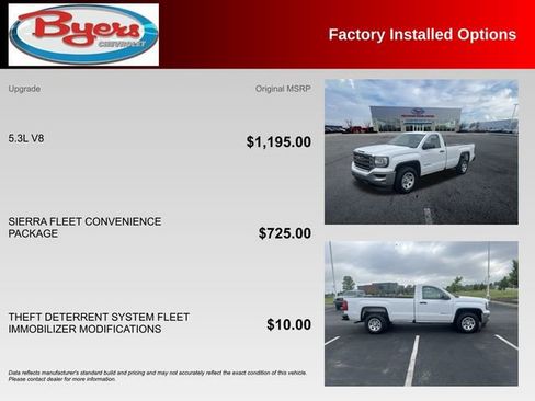 Used 2016 GMC Sierra 1500 2WD Regular Cab image 10