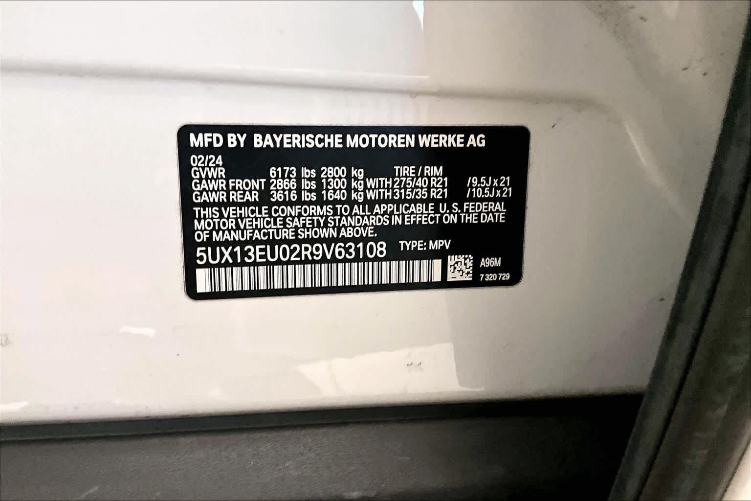 Used 2024 BMW X5 sDrive40i w/ Premium Package RWD image 30