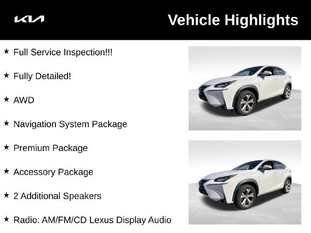 Used 2017 Lexus NX 200t AWD w/ Premium Package image 5