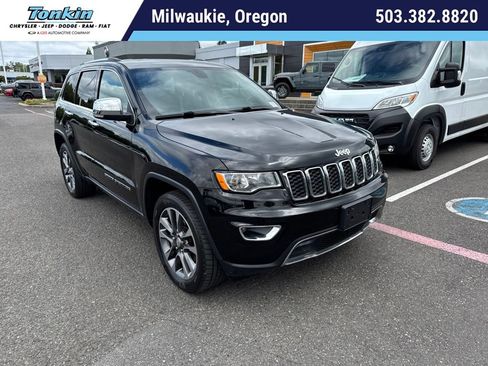 Used 2018 Jeep Grand Cherokee Limited AWD/4WD image 1