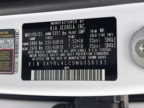 Used 2021 Kia Sorento S FWD image 38