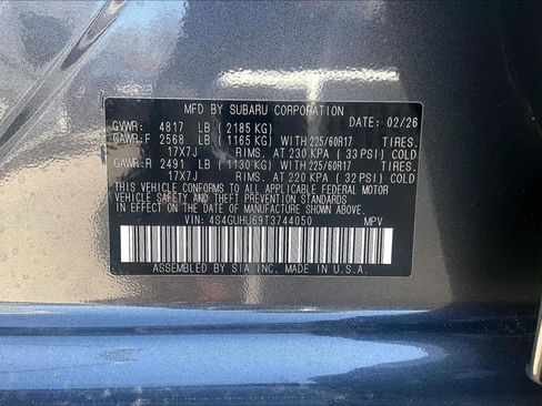 New 2026 Subaru Crosstrek 2.5i Wilderness image 12