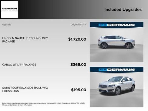 Used 2019 Lincoln Nautilus Reserve FWD image 37