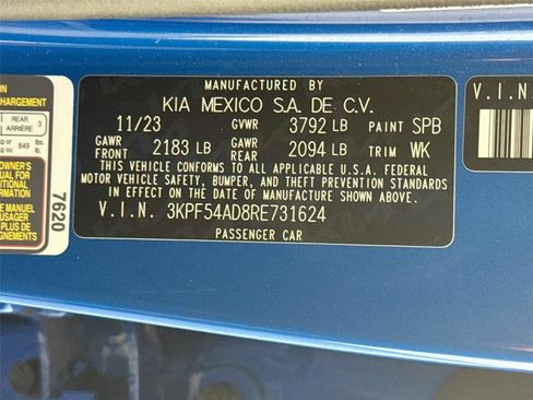 Certified 2024 Kia Forte GT-Line FWD image 30