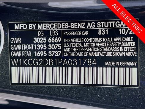 Used 2023 Mercedes-Benz EQS 450+ Sedan image 33