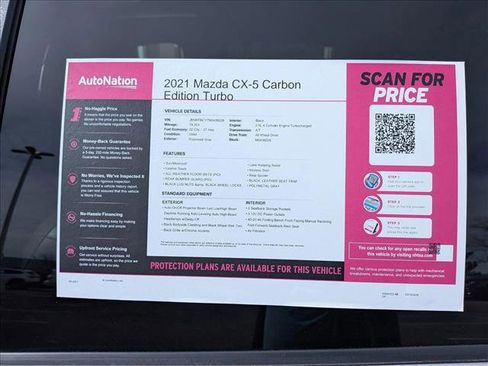 Used 2021 MAZDA CX-5 Carbon Edition image 24