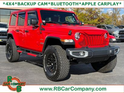 Used 2021 Jeep Wrangler Unlimited Sahara w/ Uconnect 4C Nav & Sound Group