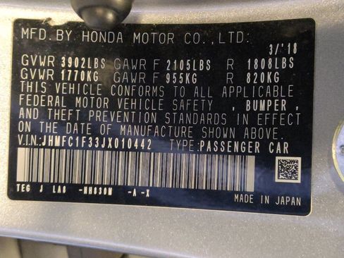 Used 2018 Honda Civic EX-T image 33